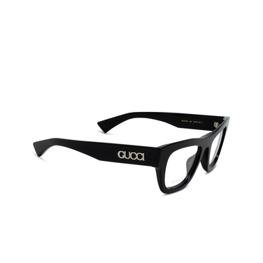 Gucci GG1840O Korrektionsbrillen 005 black - Dreiviertelansicht