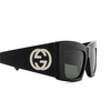 Gucci GG1842S Sunglasses 001 black - product thumbnail 3/4