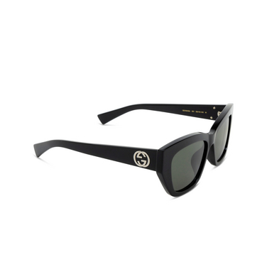 Occhiali da sole Gucci GG1844SA 001 black - tre quarti