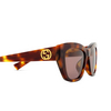 Gucci GG1844SA Sunglasses 003 havana - product thumbnail 3/4