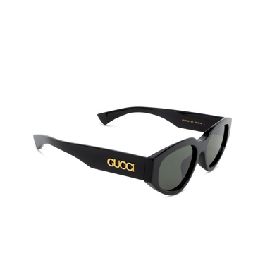 Gucci GG1845SA Sunglasses 001 black - three-quarters view