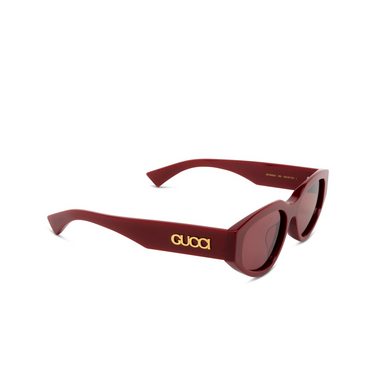 Gucci GG1845SA Sunglasses 003 burgundy - three-quarters view