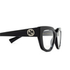 Gucci GG1847O Eyeglasses 001 black - product thumbnail 3/4