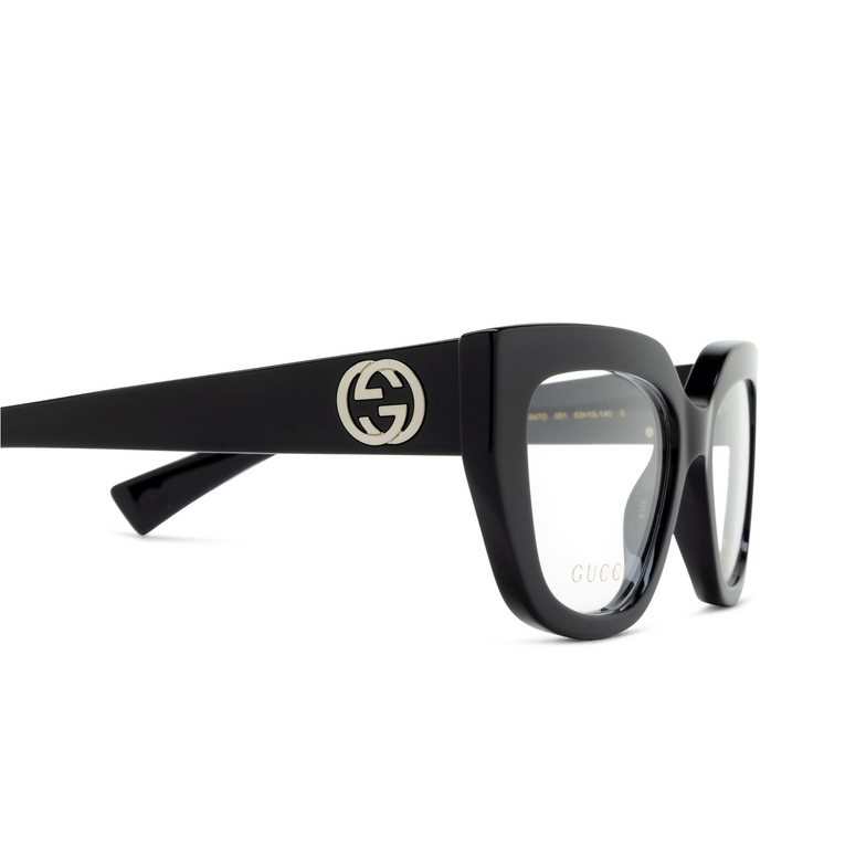 Gucci GG1847O Eyeglasses 001 black - 3/4