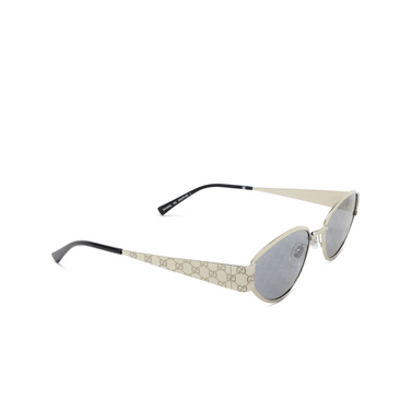 Occhiali da sole Gucci GG1853S 002 silver - tre quarti