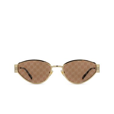 Occhiali da sole Gucci GG1853S 003 gold - frontale