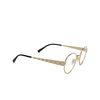 Occhiali da vista Gucci GG1855O 001 gold - anteprima prodotto 2/4