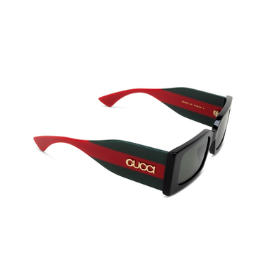 Lunettes de soleil Gucci GG1860S 001 black - Vue trois quarts