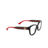 Lunettes de vue Gucci GG1863O 001 black - Vignette du produit 2/4