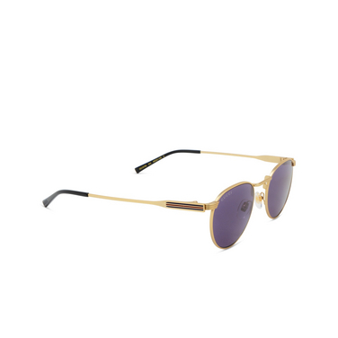 Lunettes de soleil Gucci GG1875S 003 gold - Vue trois quarts