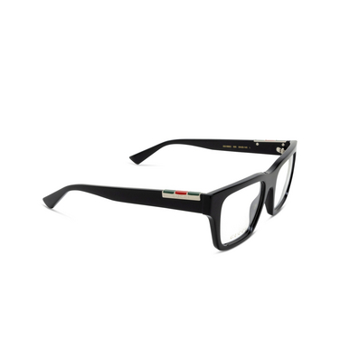 Lunettes de vue Gucci GG1889O 005 black - Vue trois quarts