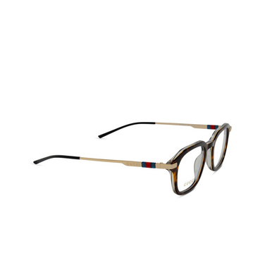 Gucci GG1891O Korrektionsbrillen 002 havana - Dreiviertelansicht