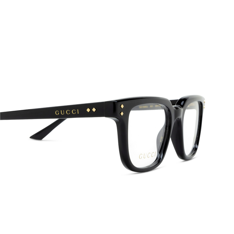 Gucci GG1895O Eyeglasses 001 black - 3/4