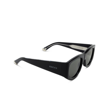 Gucci GG1917S Sunglasses 001 black - three-quarters view