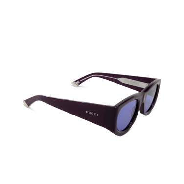 Gucci GG1917S Sonnenbrillen 010 violet - Dreiviertelansicht