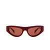 Gucci GG1919S Sunglasses 002 burgundy - product thumbnail 1/4