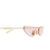 Gucci GG1920S Sunglasses 004 gold - product thumbnail 3/4