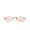 Gafas de sol Gucci GG1922S 004 gold - Miniatura del producto 1/4