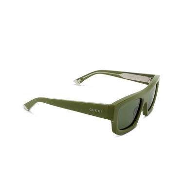 Gucci GG1926S Sunglasses 012 green - three-quarters view