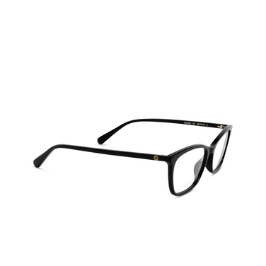 Gucci GG1930O Korrektionsbrillen 001 black - Dreiviertelansicht