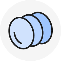 Icône des différentes options de verres