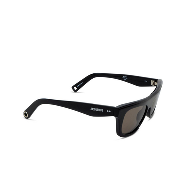 Lunettes de soleil Jacquemus JAC58 1 black - Vue trois quarts