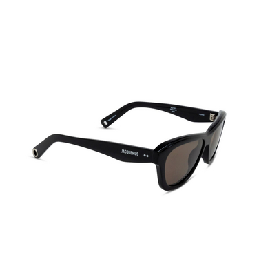 Gafas de sol Jacquemus PALMIER 1 black - Vista tres cuartos