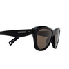 Jacquemus PALMIER Sunglasses 1 black - product thumbnail 3/4