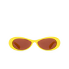 Occhiali da sole Jacquemus NUVOLA 4 banana - anteprima prodotto 1/4