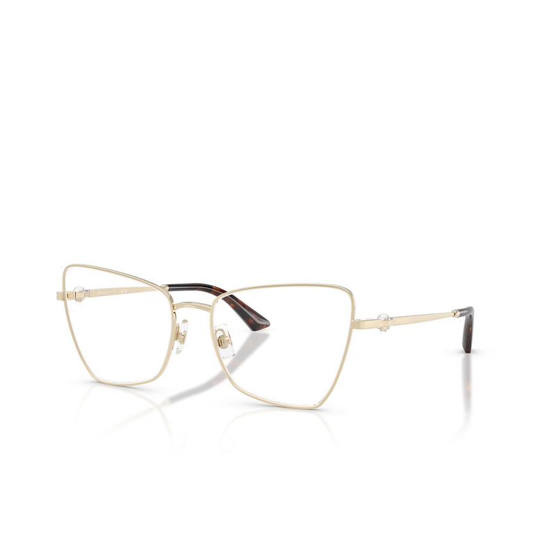 Lunettes de vue Jimmy Choo JC2010HB 3006 pale gold - 2/4