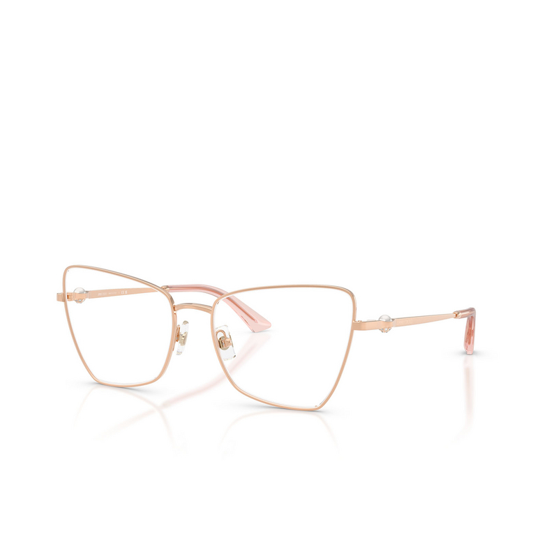 Lunettes de vue Jimmy Choo JC2010HB 3008 rose gold - 2/4