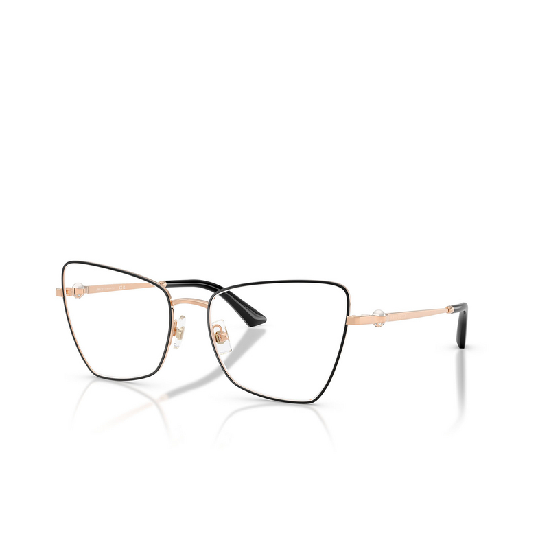 Lunettes de vue Jimmy Choo JC2010HB 3022 rose gold / black - 2/4