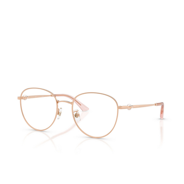 Jimmy Choo JC2013HD Eyeglasses 3008 rose gold - three-quarters view