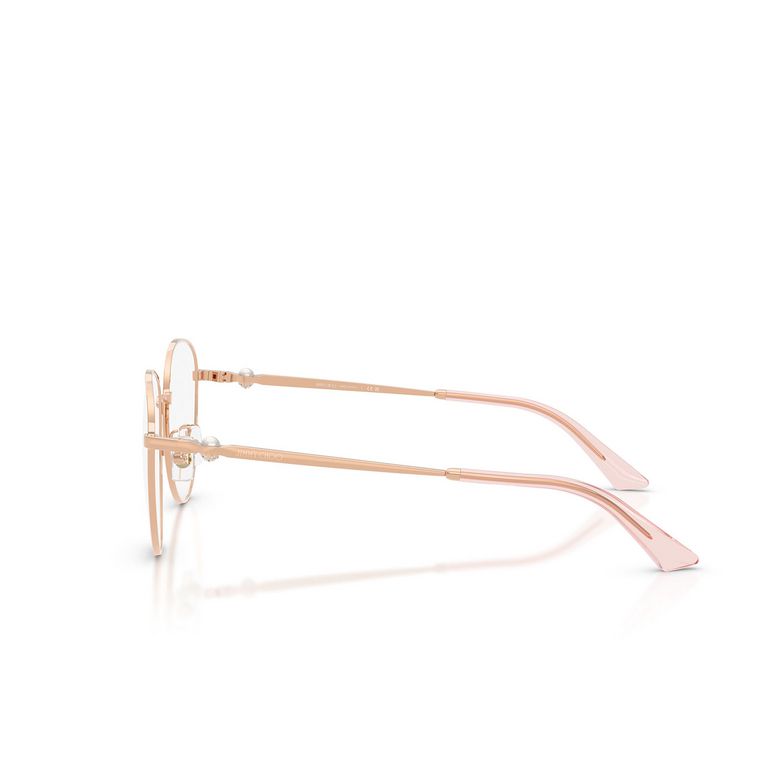 Jimmy Choo JC2013HD Eyeglasses 3008 rose gold - 3/4