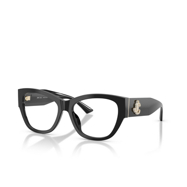 Jimmy Choo JC3033BU Eyeglasses 5000 black - three-quarters view