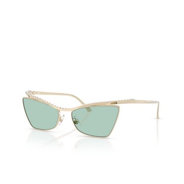 Jimmy Choo JC4014H Sunglasses 3006/2 pale gold - three-quarters view