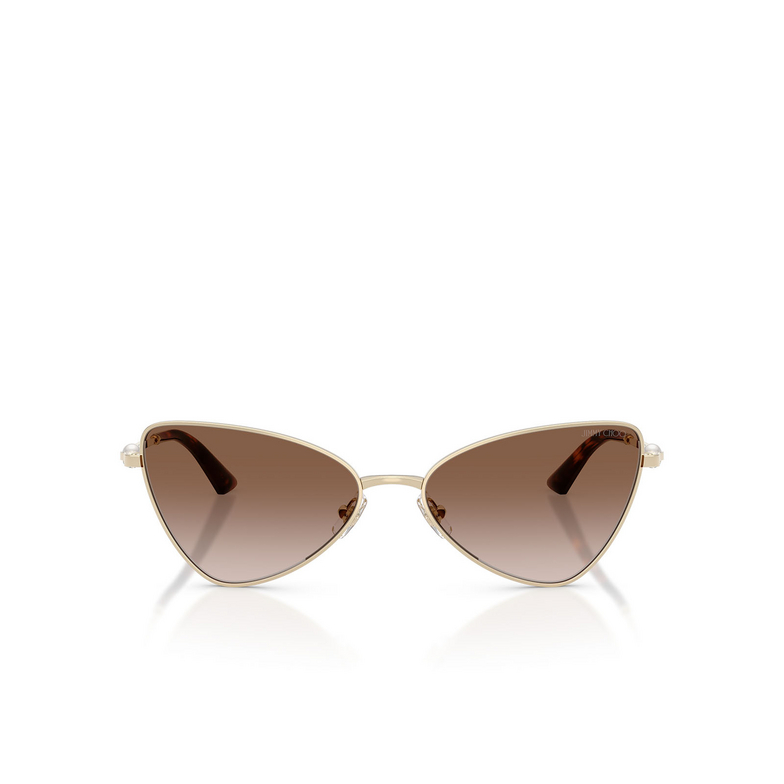 Jimmy Choo JC4015HB Sunglasses 300613 pale gold - 1/4
