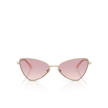 Lunettes de soleil Jimmy Choo JC4015HB 300668 pale gold - Vue de face