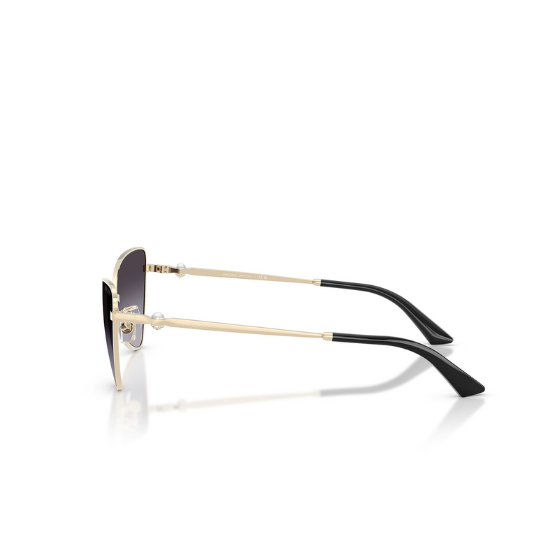 Jimmy Choo JC4015HB Sunglasses 30068G pale gold - 3/4