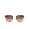 Occhiali da sole Jimmy Choo JC4016HB 300613 pale gold - anteprima prodotto 1/4
