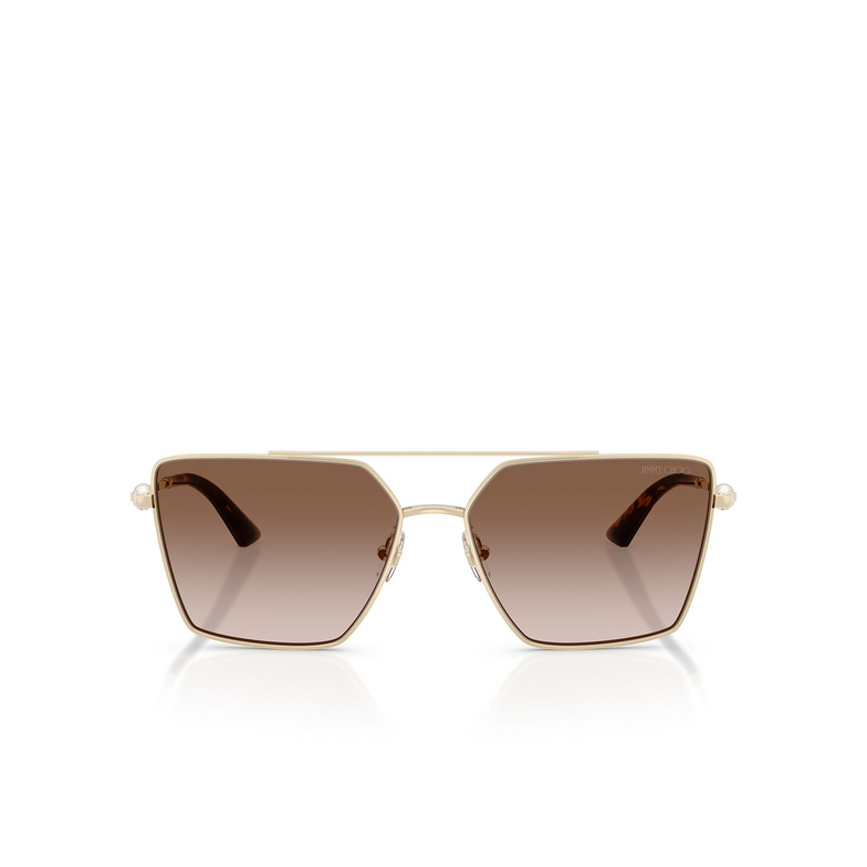Occhiali da sole Jimmy Choo JC4016HB 300613 pale gold - 1/4