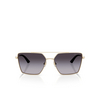 Occhiali da sole Jimmy Choo JC4016HB 30068G pale gold - anteprima prodotto 1/4