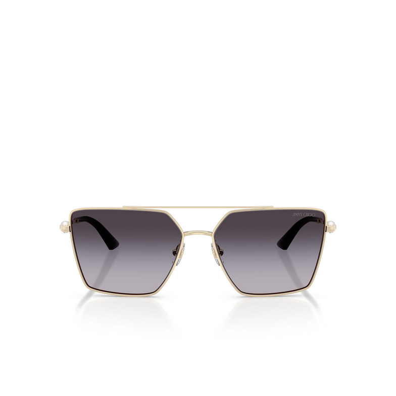 Occhiali da sole Jimmy Choo JC4016HB 30068G pale gold - 1/4