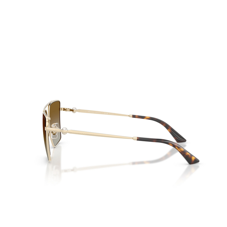 Occhiali da sole Jimmy Choo JC4016HB 3006T5 pale gold - 3/4
