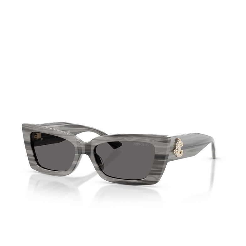 Jimmy Choo JC5037BU Sunglasses 506387 striped black - 2/4