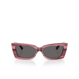 Jimmy Choo JC5037BU Sunglasses 506487 striped cranberry