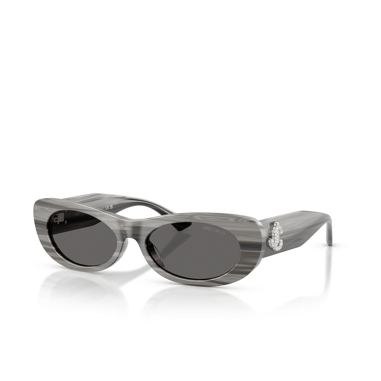 Jimmy Choo JC5038BU Sunglasses 506387 striped black - 2/4