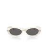 Jimmy Choo JC5038BU Sunglasses 506587 striped white - product thumbnail 1/4