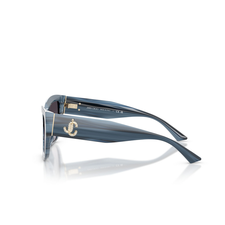 Jimmy Choo JC5039BU Sunglasses 50728G striped navy - 3/4