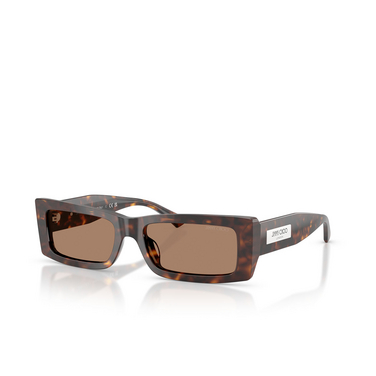 Jimmy Choo JC5040U Sunglasses 500273 havana - three-quarters view
